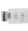 Yogasana White Glass Flush Mount Wall Light