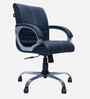 Maxson Leatherette MB Executive Chair In Blue Colour