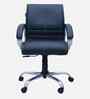 Maxson Leatherette MB Executive Chair In Blue Colour