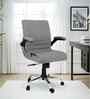 Maxson Leatherette MB Executive Chair In Grey Colour