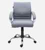Maxson Leatherette MB Executive Chair In Light Grey Colour