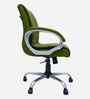 Maxson Leatherette MB Executive Chair In Parrot Green Colour