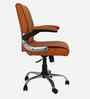 Maxson Leatherette MB Executive Chair In Tan Colour