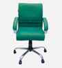 Maxson Leatherette MB Executive Chair In Teal Colour