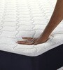 May Dual Comfort Dual Firm 6 inch Memory Foam Single Mattress in White Colour