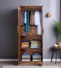 Maya 2 Door Wardrobe In Vintage Sheesham Finish