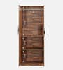 Maya 2 Door Wardrobe In Vintage Sheesham Finish
