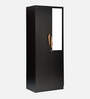 Maya 2 Door Wardrobe In Wenge Finish With Mirror Maya 2 Door Wardrobe In Wenge Finish With Mirror