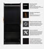Maya 2 Door Wardrobe In Wenge Finish With Mirror Maya 2 Door Wardrobe In Wenge Finish With Mirror