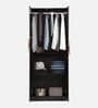 Maya 2 Door Wardrobe In Wenge Finish With Mirror Maya 2 Door Wardrobe In Wenge Finish With Mirror