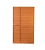 Maya 3 Door Wardrobe In Teak & White Finish Maya 3 Door Wardrobe In Teak & White Finish