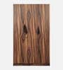 Maya 3 Door Wardrobe In Vintage Sheesham Finish