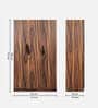 Maya 3 Door Wardrobe In Vintage Sheesham Finish