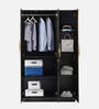 Maya 3 Door Wardrobe In Wenge Finish