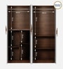 Maya 4 Door Wardrobe In Teak & White Finish