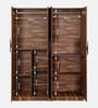 Maya 4 Door Wardrobe In Vintage Sheesham Finish