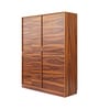 Maya 4 Door Wardrobe In Vintage Sheesham Finish