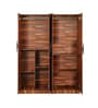 Maya 4 Door Wardrobe In Vintage Sheesham Finish