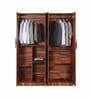 Maya 4 Door Wardrobe In Vintage Sheesham Finish