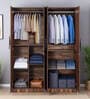 Maya 4 Door Wardrobe In Vintage Sheesham Finish