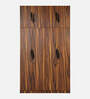 Maya 4 Door Wardrobe In Vintage Sheesham Finish With Loft