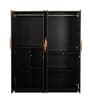 Maya 4 Door Wardrobe In Wenge Finish Maya 4 Door Wardrobe In Wenge Finish