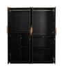 Maya 4 Door Wardrobe In Wenge Finish