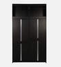 Maya 4 Door Wardrobe In Wenge Finish With Loft
