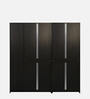 Maya 5 Door Wardrobe in Wenge Finish