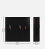 Maya 5 Door Wardrobe in Wenge Finish