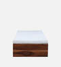 Maya Single Bed With Box Storage In Vintage Sheesham Colour