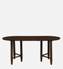 Mayer Sheesham Wood 6 Seater Dining Set With Bench In Scratch Resistant Provincial Teak Finish