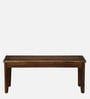 Mayer Sheesham Wood 6 Seater Dining Set With Bench In Scratch Resistant Provincial Teak Finish