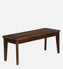 Mayer Sheesham Wood 6 Seater Dining Set With Bench In Scratch Resistant Provincial Teak Finish