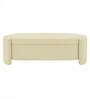 Mayfair Storage Bench In Beige Color
