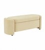 Mayfair Storage Bench In Beige Color