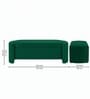 Mayfair Storage Bench In Green Color