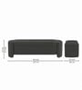 Mayfair Storage Bench In Grey Color