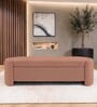 Mayfair Storage Bench In Misty Rose Color