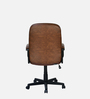 Mayor Leatherette  Executive  Office Chair in Brown Colour