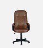 Mayor Leatherette  Executive  Office Chair In Brown Colour