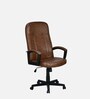 Mayor Leatherette  Executive  Office Chair In Brown Colour