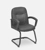 Mayor Cantilever Chair in Black Colour