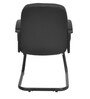 Mayor Cantilever Chair in Black Colour