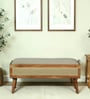 Mayotte Acacia Wood Bench In Natural Finish