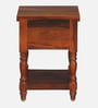Mayur Sheesham Wood Bedside Table In Honey Oak Finish With Drawer Mayur Sheesham Wood Bedside Table In Honey Oak Finish With Drawer