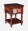 Mayur Sheesham Wood Bedside Table In Honey Oak Finish With Drawer Mayur Sheesham Wood Bedside Table In Honey Oak Finish With Drawer