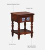 Mayur Sheesham Wood Bedside Table In Honey Oak Finish With Drawer Mayur Sheesham Wood Bedside Table In Honey Oak Finish With Drawer