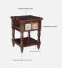 Mayur Sheesham Wood Bedside Table In Provincial Teak Finish With Drawer Mayur Sheesham Wood Bedside Table In Provincial Teak Finish With Drawer