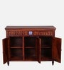 Mayur Sheesham Wood Cabinet In Honey Oak Finish
